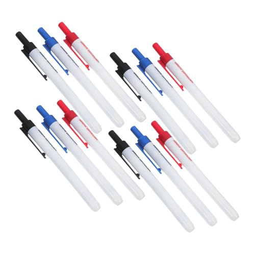 Gatuida 12 Stück Teiliges Abwischbarer Whiteboard Marker mit Feiner Spitze Trockene Radierbarkeit Vielseitig für Whiteboards Kunststoff und Keramik für Schule Büro und Zuhause Gatuida 12 Stück Teiliges Abwischbarer Whiteboard Marker mit Feiner Spitze Trockene Radierbarkeit Vielseitig für Whiteboards Kunststoff und Keramik für Schule Büro und Zuhause von Gatuida