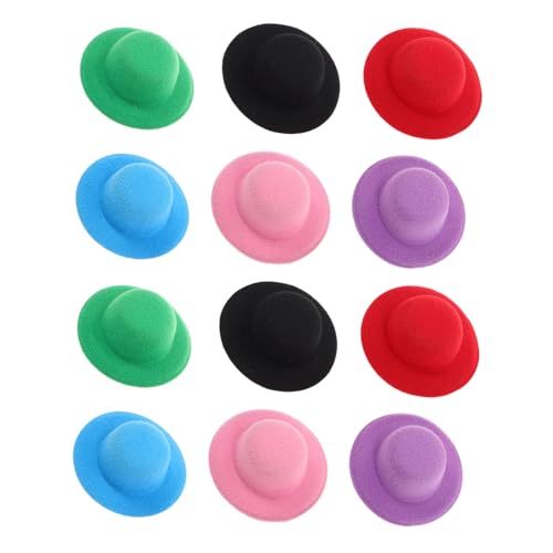 Gatuida 12 Stück Teiliges Bunte Miniatur Mini Top Hats aus Plüsch Winzige Puppenhüte für Kreative DIY Bastelprojekte Vielseitige Dekoration für Party und Fantasievolles Rollenspiel Gatuida 12 Stück Teiliges Bunte Miniatur Mini Top Hats aus Plüsch Winzige Puppenhüte für Kreative DIY Bastelprojekte Vielseitige Dekoration für Party und Fantasievolles Rollenspiel von Gatuida