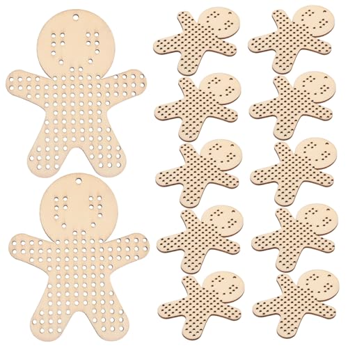 Gatuida 12 Stück Teiliges Diy Handgefertigte Holzanhänger für Kreuzstich Lebkuchen Robuste Holzscheiben Farbbeständige Stickvorlagen Einfache Bastelanleitung für Wohnkultur und Anfänger Gatuida 12 Stück Teiliges Diy Handgefertigte Holzanhänger für Kreuzstich Lebkuchen Robuste Holzscheiben Farbbeständige Stickvorlagen Einfache Bastelanleitung für Wohnkultur und Anfänger von Gatuida