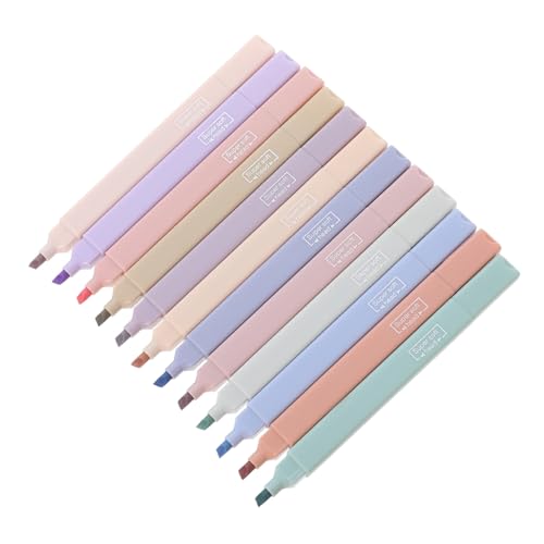 Gatuida 12 Stück Teiliges Doppelseitiger Pastell Textmarker Multifunktionale Marker Pens für Schule und Büro Flüssige Deckende Ergonomisches Quadratisches Design zum Hervorheben Wichtiger Gatuida 12 Stück Teiliges Doppelseitiger Pastell Textmarker Multifunktionale Marker Pens für Schule und Büro Flüssige Deckende Ergonomisches Quadratisches Design zum Hervorheben Wichtiger von Gatuida