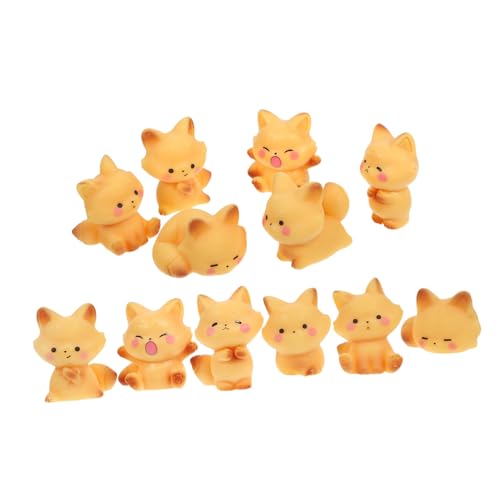 Gatuida 12 Stück Teiliges Fuchs Figuren aus Robustem Resin Niedliche Tierornamente für Schreibtisch Hochzeitstisch Shower Deko und Dessertdisplay Vielseitige Deko für Zuhause Gatuida 12 Stück Teiliges Fuchs Figuren aus Robustem Resin Niedliche Tierornamente für Schreibtisch Hochzeitstisch Shower Deko und Dessertdisplay Vielseitige Deko für Zuhause von Gatuida