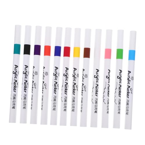 Gatuida 12 Stück Teiliges Graffiti marker Schnell Trocknend Wasserbasierte DIY malstifte mit Feiner Rundspitze Sichere Abs materialien für Präzises Zeichnen und Basteln Gatuida 12 Stück Teiliges Graffiti marker Schnell Trocknend Wasserbasierte DIY malstifte mit Feiner Rundspitze Sichere Abs materialien für Präzises Zeichnen und Basteln von Gatuida