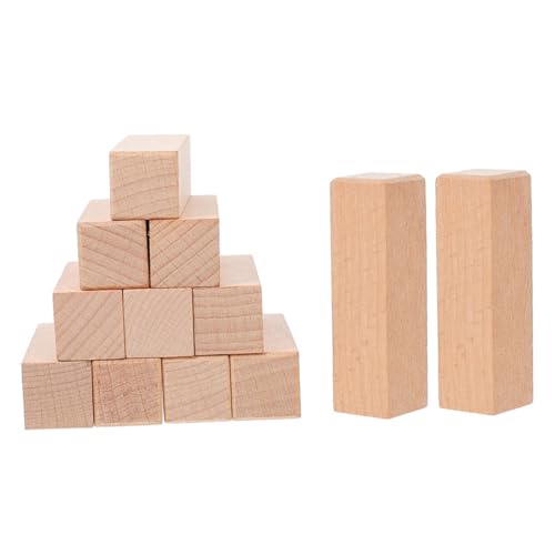 Gatuida 12 Stück Teiliges Holzklötzchen Basteln Unbehandelte Buchenholz Blöcke DIY Schnitzen Carving Material für Siegelgestaltung und Holzhandwerk Gatuida 12 Stück Teiliges Holzklötzchen Basteln Unbehandelte Buchenholz Blöcke DIY Schnitzen Carving Material für Siegelgestaltung und Holzhandwerk von Gatuida