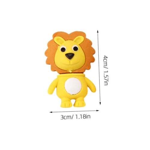 Gatuida 12 Stück Teiliges Löwen radiergummi Schüler Kreatives Mini radiergummi aus Sicherem Material Abnehmbar und Spielerisch als Mitgebsel und Geschenk für Schulalltag Zufällige Farbe Gatuida 12 Stück Teiliges Löwen radiergummi Schüler Kreatives Mini radiergummi aus Sicherem Material Abnehmbar und Spielerisch als Mitgebsel und Geschenk für Schulalltag Zufällige Farbe von Gatuida