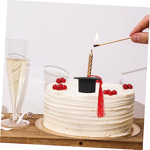 Gatuida 12 Stück Teiliges Mini Absolventenhut Cupcake Toppers Rote Quasten Party Tischdekoration Abschlussfeier Kuchen Deko Vielseitig für Abi Bachelor Schulabschluss Feier Gatuida 12 Stück Teiliges Mini Absolventenhut Cupcake Toppers Rote Quasten Party Tischdekoration Abschlussfeier Kuchen Deko Vielseitig für Abi Bachelor Schulabschluss Feier von Gatuida