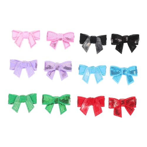 Gatuida 12 Stück Teiliges Mini Pailletten Schleifen DIY Bastelapplikationen für Kleidung Haarclips Haardekoration Farblich Sortiert Leichte Kompakte Haarschleifen Zubehör Zufällige Farbe Gatuida 12 Stück Teiliges Mini Pailletten Schleifen DIY Bastelapplikationen für Kleidung Haarclips Haardekoration Farblich Sortiert Leichte Kompakte Haarschleifen Zubehör Zufällige Farbe von Gatuida