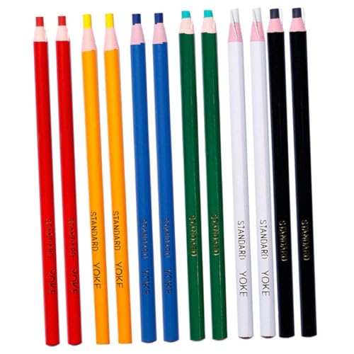 Gatuida 12 Stück Teiliges No Cut Wachsmalstifte mit Papierhülse Bunte Tragbare Wax Pencils für Kleidung Leder Holz Metall zum Markieren und Zeichnen für und Bastler Gatuida 12 Stück Teiliges No Cut Wachsmalstifte mit Papierhülse Bunte Tragbare Wax Pencils für Kleidung Leder Holz Metall zum Markieren und Zeichnen für und Bastler von Gatuida