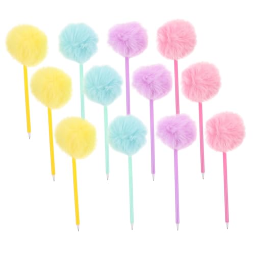 Gatuida 12 Stück Teiliges Pom Pom Kugelschreiber Plüsch Kugelschreiberset Weiche Griffzone Kreative Schreibstifte für Schule Büro Zuhause mit Flauschiger Dekoration Gatuida 12 Stück Teiliges Pom Pom Kugelschreiber Plüsch Kugelschreiberset Weiche Griffzone Kreative Schreibstifte für Schule Büro Zuhause mit Flauschiger Dekoration von Gatuida