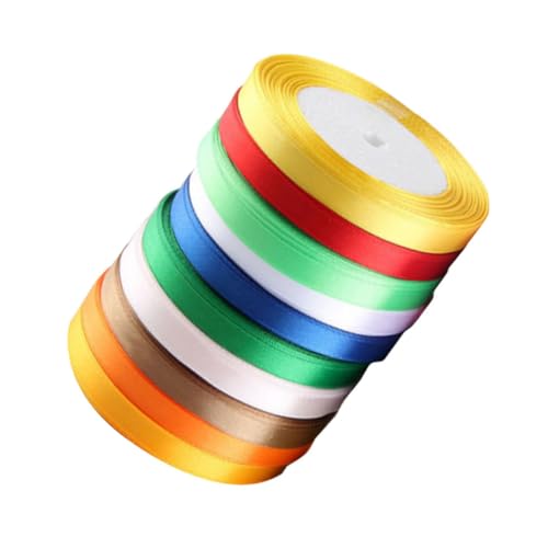 Gatuida 12 Stück Teiliges Satin Geschenkband Breit Farblich Gemischtes DIY Geschenkverpackungsband aus Polyester Dekoratives Schleifenband für Hochzeiten Partys und Zufällige Farbe Gatuida 12 Stück Teiliges Satin Geschenkband Breit Farblich Gemischtes DIY Geschenkverpackungsband aus Polyester Dekoratives Schleifenband für Hochzeiten Partys und Zufällige Farbe von Gatuida