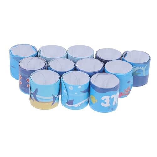 Gatuida 12 Stück Teiliges Shark Snap Slap Armband für Flexible Party Mitgebsel Glatte Oberfläche Vielseitig als Handgelenks oder Dekorationsband für Geburtstagsfeiern und Festtage Gatuida 12 Stück Teiliges Shark Snap Slap Armband für Flexible Party Mitgebsel Glatte Oberfläche Vielseitig als Handgelenks oder Dekorationsband für Geburtstagsfeiern und Festtage von Gatuida