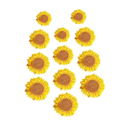 Gatuida 12 Stück Teiliges Sonnenblumen Stickerei Patch mit Bügelfunktion Bestickte Applikationen für DIY Kleidung Taschen Hüte Vielseitige Reparatur Dekorative Aufnäher Gatuida 12 Stück Teiliges Sonnenblumen Stickerei Patch mit Bügelfunktion Bestickte Applikationen für DIY Kleidung Taschen Hüte Vielseitige Reparatur Dekorative Aufnäher von Gatuida