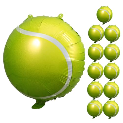Gatuida 12 Stück Teiliges Tennisball Luftballons Aufblasbar Sportliche Partydekoration für Tennis Themengeburtstag Leichte Helle Tennisform Geeignet für Innen und Außenbereich Gatuida 12 Stück Teiliges Tennisball Luftballons Aufblasbar Sportliche Partydekoration für Tennis Themengeburtstag Leichte Helle Tennisform Geeignet für Innen und Außenbereich von Gatuida