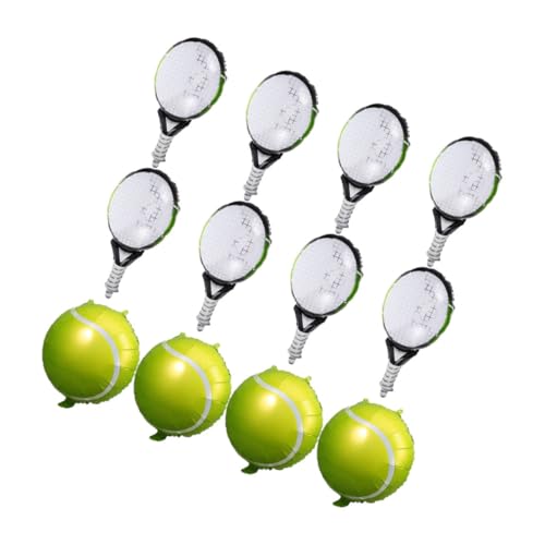 Gatuida 12 Stück Tennis Luftballons Grüne Tennisschläger Folienballons für Sport Geburtstagsfeiern Party Dekorationen Langlebig und Luftdicht für Tennis Themenpartys Gatuida 12 Stück Tennis Luftballons Grüne Tennisschläger Folienballons für Sport Geburtstagsfeiern Party Dekorationen Langlebig und Luftdicht für Tennis Themenpartys von Gatuida