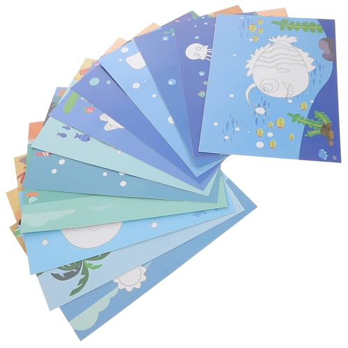 Gatuida 12 Stück Tier Sticker Puzzle Teiliges Eva Bastelset für Lernspielzeug Kognitiven Fähigkeiten und Kreativität für Partys und Bastelaktivitäten Gatuida 12 Stück Tier Sticker Puzzle Teiliges Eva Bastelset für Lernspielzeug Kognitiven Fähigkeiten und Kreativität für Partys und Bastelaktivitäten von Gatuida