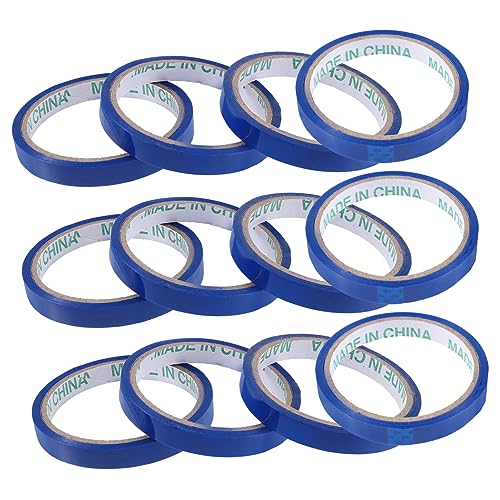 Gatuida 12 Stück Verpackungsband für Versiegelung von Tüten Bunte Klebebänder für Supermärkte für Lebensmittelverpackungen und Anwendungen Gatuida 12 Stück Verpackungsband für Versiegelung von Tüten Bunte Klebebänder für Supermärkte für Lebensmittelverpackungen und Anwendungen von Gatuida