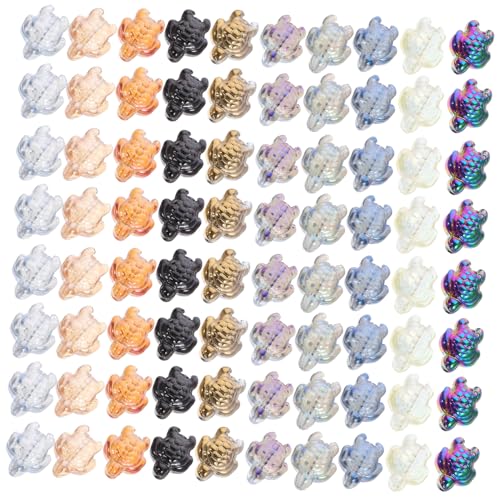 Gatuida 120 Stück Teiliges Schildkröten Perlen aus Farbigem Kristall Leichte Glasperlen für Schmuckherstellung für Halsketten und Armbänder DIY Schmuckmaterialien Vielseitig und Tragbar Gatuida 120 Stück Teiliges Schildkröten Perlen aus Farbigem Kristall Leichte Glasperlen für Schmuckherstellung für Halsketten und Armbänder DIY Schmuckmaterialien Vielseitig und Tragbar von Gatuida