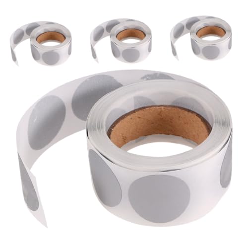 Gatuida 1200 Stück Silber Runde Scratch Off Aufkleber Selbstklebend Kreis Etiketten für DIY Karten Party Geschenke Kreative Bastelmaterialien Gatuida 1200 Stück Silber Runde Scratch Off Aufkleber Selbstklebend Kreis Etiketten für DIY Karten Party Geschenke Kreative Bastelmaterialien von Gatuida