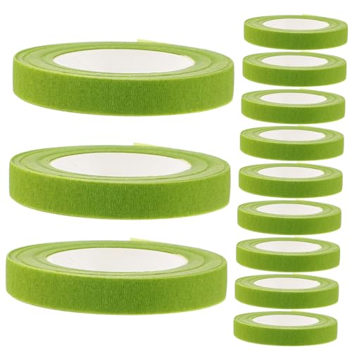 Gatuida 12Rollen Blumenband für Blumensträuße Stielwickelband Krepppapier Klebeband für DIY Blumenkunst Floristikzubehör für Kreative Arrangements Gatuida 12Rollen Blumenband für Blumensträuße Stielwickelband Krepppapier Klebeband für DIY Blumenkunst Floristikzubehör für Kreative Arrangements von Gatuida