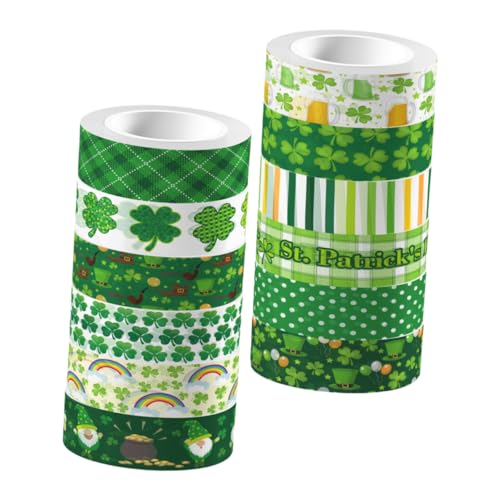 Gatuida 12Rollen Vintage Washi Tape Dekorative Klebebänder für Scrapbooking DIY Bastelprojekte Selbstklebend für Geschenkverpackungen und Journaling von Gatuida