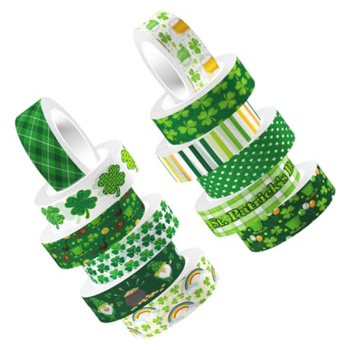 Gatuida 12Rollen Vintage Washi Tape Selbstklebendes Papierklebeband für DIY Projekte Scrapbooking Tagebuchgestaltung und Geschenkverpackungen Dekoband mit Einzigartigen von Gatuida