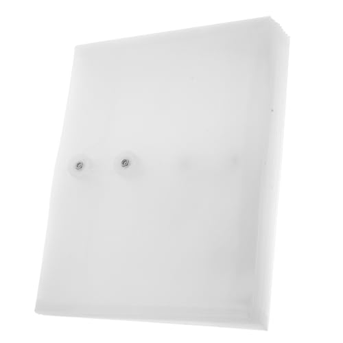 Gatuida 12Stücke Aktentaschen Transparente Dokumentenmappe mit Seilknopf Wiederverwendbare Organizer für Büro und Schule für Quittungen Notizen und Karten Gatuida 12Stücke Aktentaschen Transparente Dokumentenmappe mit Seilknopf Wiederverwendbare Organizer für Büro und Schule für Quittungen Notizen und Karten von Gatuida