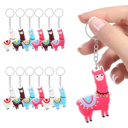 Gatuida 12Stücke Kawaii Alpaka Schlüsselanhänger Cartoon Anhänger für Taschen Rucksäcke Ästhetischer Tier Schlüsselanhänger Material für Partys Gatuida 12Stücke Kawaii Alpaka Schlüsselanhänger Cartoon Anhänger für Taschen Rucksäcke Ästhetischer Tier Schlüsselanhänger Material für Partys von Gatuida