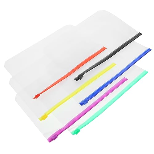 Gatuida 12Stücke Reißverschlusstasche Ordner für Scrapbooking Nachfüllbare Dokumenten und Visitenkartenhülle pro Farbe Gatuida 12Stücke Reißverschlusstasche Ordner für Scrapbooking Nachfüllbare Dokumenten und Visitenkartenhülle pro Farbe von Gatuida
