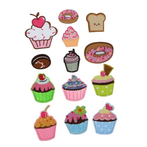 Gatuida 13 Stück Teiliges Niedliche Cartoon Kuchen Aufnäher zum Aufbügeln und Aufnähen Dekorative Flicken für Kleidung Taschen Schuhe DIY Patch für Mädchen und Geburtstagsgeschenke Gatuida 13 Stück Teiliges Niedliche Cartoon Kuchen Aufnäher zum Aufbügeln und Aufnähen Dekorative Flicken für Kleidung Taschen Schuhe DIY Patch für Mädchen und Geburtstagsgeschenke von Gatuida
