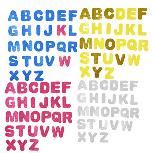Gatuida 130stücke Buchstaben Eva-Aufkleber Selbstklebend Für Junge Mädchen Bastelprojekte Glitzernde Formdesign Dekorative Sticker Vliesaufkleber DIY Heimwerken Sammelalben Grußkarten Gatuida 130stücke Buchstaben Eva-Aufkleber Selbstklebend Für Junge Mädchen Bastelprojekte Glitzernde Formdesign Dekorative Sticker Vliesaufkleber DIY Heimwerken Sammelalben Grußkarten von Gatuida