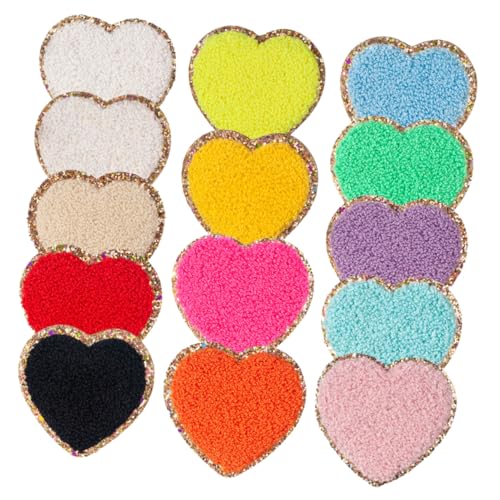 Gatuida 14 Stück Teiliges Selbstklebende Herzförmige Stickerei Patches Strapazierfähig und Hautfreundlich für Kleidung Mützen Rucksäcke und DIY Dekoration Vielseitig Einsetzbar als Gatuida 14 Stück Teiliges Selbstklebende Herzförmige Stickerei Patches Strapazierfähig und Hautfreundlich für Kleidung Mützen Rucksäcke und DIY Dekoration Vielseitig Einsetzbar als von Gatuida