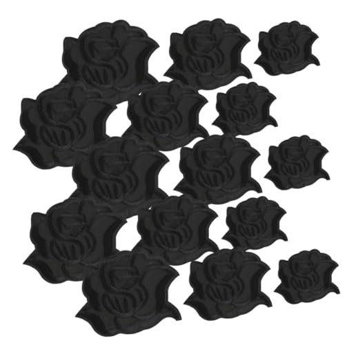 Gatuida 15 Stück Teiliges Aufbügel Patch mit Schwarzen Gestickten Blumenmotiven Vielseitige DIY Applikationen für Jeansjacken Mäntel Rucksäcke und Kleidung Einfach Anzubringen Repariert Gatuida 15 Stück Teiliges Aufbügel Patch mit Schwarzen Gestickten Blumenmotiven Vielseitige DIY Applikationen für Jeansjacken Mäntel Rucksäcke und Kleidung Einfach Anzubringen Repariert von Gatuida