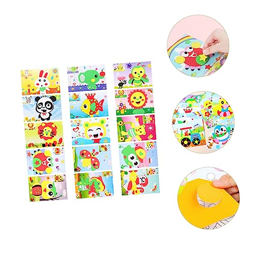 Gatuida 15 Stück Teiliges Eva Sticker für Bunte DIY Bastelaufkleber Leicht Haftend Schadstofffreies Eva Material für Kindergarten und Kreative Kinderkunstprojekte Gatuida 15 Stück Teiliges Eva Sticker für Bunte DIY Bastelaufkleber Leicht Haftend Schadstofffreies Eva Material für Kindergarten und Kreative Kinderkunstprojekte von Gatuida