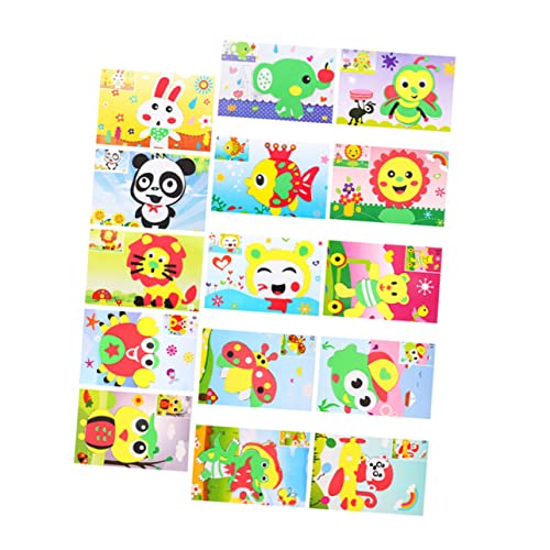 Gatuida 15 Stück Teiliges Eva Sticker für Sichere Moosgummi Aufkleber Einfach Abziehbar ohne Rückstände Kreatives DIY Bastelmaterial für Kinderzimmerdekoration Gatuida 15 Stück Teiliges Eva Sticker für Sichere Moosgummi Aufkleber Einfach Abziehbar ohne Rückstände Kreatives DIY Bastelmaterial für Kinderzimmerdekoration von Gatuida