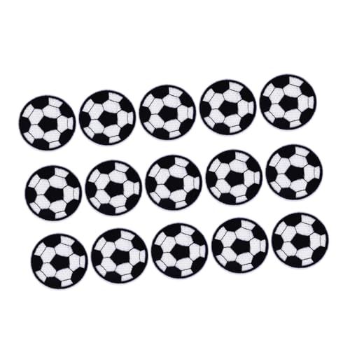 Gatuida 15 Stück Teiliges Fußball Stick patches Bestickte Applikationen zum Aufbügeln für Kleidung Taschen Hüte Schuhe Waschbare DIY Stoffflicken für Jeans Röcke Vielseitige Gatuida 15 Stück Teiliges Fußball Stick patches Bestickte Applikationen zum Aufbügeln für Kleidung Taschen Hüte Schuhe Waschbare DIY Stoffflicken für Jeans Röcke Vielseitige von Gatuida