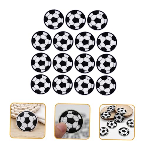 Gatuida 15 Stück Teiliges Fußball Stoffapplikationen Bestickte Kleidungsflicken für DIY Kleidung Taschen Hüte Schuhe Vielseitige Textilreparatur und Dekoration Gatuida 15 Stück Teiliges Fußball Stoffapplikationen Bestickte Kleidungsflicken für DIY Kleidung Taschen Hüte Schuhe Vielseitige Textilreparatur und Dekoration von Gatuida