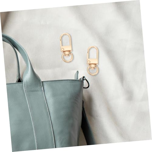 Gatuida 15 Stück Teiliges Metall Karabinerhaken Drehbare Legierungsklauenverschlüsse für DIY Schlüsselanhänger Taschen und Umhängegurt Zubehör Rostfrei Kompakt und Langlebig Vielseitig Gatuida 15 Stück Teiliges Metall Karabinerhaken Drehbare Legierungsklauenverschlüsse für DIY Schlüsselanhänger Taschen und Umhängegurt Zubehör Rostfrei Kompakt und Langlebig Vielseitig von Gatuida