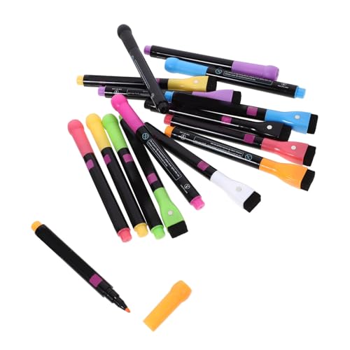 Gatuida 16 Stück Teiliges LED Lichttafel Marker Abwischbare Wasserlösliche Kreidemarker mit Magnet Praktische Verschleißfeste Stiftspitze für Schwarze Tafeln DIY Kunst und Handarbeiten Gatuida 16 Stück Teiliges LED Lichttafel Marker Abwischbare Wasserlösliche Kreidemarker mit Magnet Praktische Verschleißfeste Stiftspitze für Schwarze Tafeln DIY Kunst und Handarbeiten von Gatuida