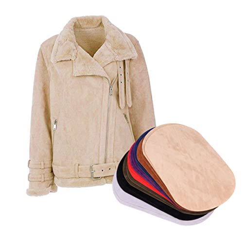 Gatuida 16 Stück Teiliges Suede Patch für DIY Reparaturen Bügelflicken für Ellenbogen und Knie Vielseitig Einsetzbar für Jeans Shirts Rucksäcke Farben von Gatuida