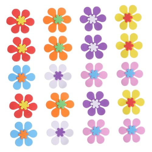 Gatuida 160 Stück Eva Schaumstoff Blumen Aufkleber Selbstklebend Bunte DIY Sticker für Fenster Wanddekoration Bastelmaterial Jungen Mädchen Zimmer Kindergarten Zufällige Zufällige Farbe Gatuida 160 Stück Eva Schaumstoff Blumen Aufkleber Selbstklebend Bunte DIY Sticker für Fenster Wanddekoration Bastelmaterial Jungen Mädchen Zimmer Kindergarten Zufällige Zufällige Farbe von Gatuida