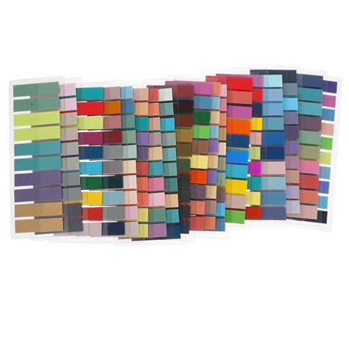 Gatuida 18 Sätze Klebe Index Tabs Wiederbeschreibbare Haftnotizen für Seitenmarkierung Kleine Bunte Memo Pads Langlebige Kleberegisterkarten Vielseitig für Büro Schule und Notizen Gatuida 18 Sätze Klebe Index Tabs Wiederbeschreibbare Haftnotizen für Seitenmarkierung Kleine Bunte Memo Pads Langlebige Kleberegisterkarten Vielseitig für Büro Schule und Notizen von Gatuida