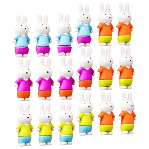 Gatuida 18 Stück Teiliges Bunte Kaninchen Radiergummis Abnehmbar Handliches Tier Motiv für Schulbedarf Partygeschenke und Mitgebsel für Junge Mädchen und Schüler Zufällige Zufällige Farbe Gatuida 18 Stück Teiliges Bunte Kaninchen Radiergummis Abnehmbar Handliches Tier Motiv für Schulbedarf Partygeschenke und Mitgebsel für Junge Mädchen und Schüler Zufällige Zufällige Farbe von Gatuida