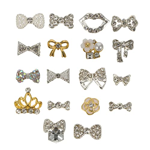 Gatuida 18 Stück Teiliges Nail Art Dekorationsset mit Strasssteinen und Diamanten für Maniküren Zufällige Designs für Atemberaubende Nagelkunst und DIY Projekte Gatuida 18 Stück Teiliges Nail Art Dekorationsset mit Strasssteinen und Diamanten für Maniküren Zufällige Designs für Atemberaubende Nagelkunst und DIY Projekte von Gatuida
