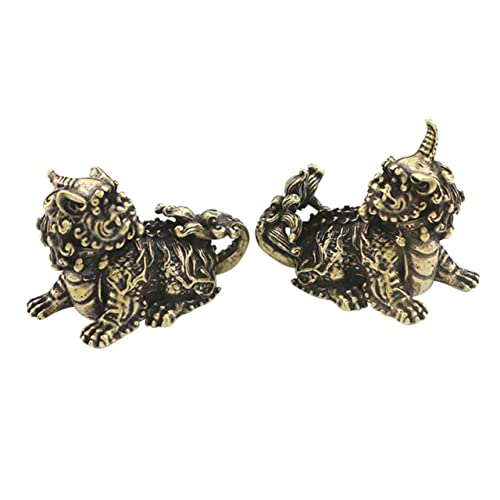 Gatuida 1Paar Feng Shui Kylin Dekoration Kupfer Kylin Figur Als Tischornament Vintage Stil Feng Shui Kylin Für Zuhause Und Büro Elegante Kylin Statuten Für Tischdekoration Gatuida 1Paar Feng Shui Kylin Dekoration Kupfer Kylin Figur Als Tischornament Vintage Stil Feng Shui Kylin Für Zuhause Und Büro Elegante Kylin Statuten Für Tischdekoration von Gatuida