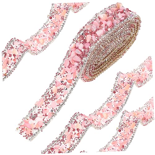 Gatuida 1Rolle Dekoratives Strassband Farbiger Rhinestone Ribbon für DIY Handwerk Hitzebeständig für Kleidung und Accessoires Einfach Anzubringen Gatuida 1Rolle Dekoratives Strassband Farbiger Rhinestone Ribbon für DIY Handwerk Hitzebeständig für Kleidung und Accessoires Einfach Anzubringen von Gatuida