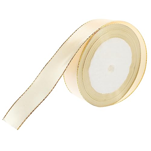 Gatuida 1Rolle Geschenkband mit Goldrand für DIY Geschenkverpackungen Elegantes Dekoband für Hochzeit und Besondere Anlässe Leicht Zuschneidbar und Tragbar Gatuida 1Rolle Geschenkband mit Goldrand für DIY Geschenkverpackungen Elegantes Dekoband für Hochzeit und Besondere Anlässe Leicht Zuschneidbar und Tragbar von Gatuida