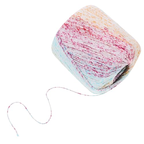 Gatuida 1Rolle Gradientfarben Baumwollgarn DIY Häkeln und Stricken Weiches und Langlebiges Handarbeitsmaterial für Schals Hüte Pullover Decken und Accessoires Farbenfrohes von Gatuida