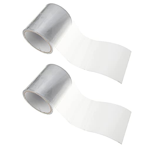 Gatuida 1Rolle Selbstklebendes Reparaturband Transparentes Hochdickes Klebeband für Gewächshausfilm Nahtdichtend Abdichten und Reparieren von Zeltplanen von Gatuida