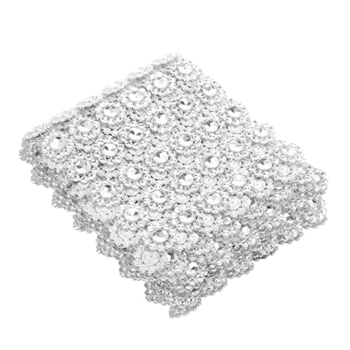 Gatuida 1Rolle Strassbandrolle Reihig Yards Dekoratives Mesh für DIY Kostüme Hochzeitsdekoration und Geschenkverpackung Vielseitig Einsetzbar Selbstklebend Gatuida 1Rolle Strassbandrolle Reihig Yards Dekoratives Mesh für DIY Kostüme Hochzeitsdekoration und Geschenkverpackung Vielseitig Einsetzbar Selbstklebend von Gatuida