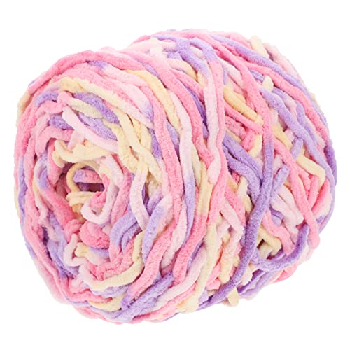 Gatuida 1Rolle Strick Garnrolle für Häkeln und Stricken Multifunktionales Klobiges Garn für Accessoires Dekoration und Mehr Langlebig und Einfach zu Handhaben von Gatuida