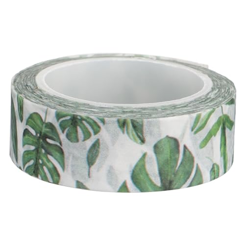 Gatuida 1Rolle Tropische Pflanze Washi Bänder Dekoratives Klebeband für DIY Journale und Scrapbooking Vielseitig Einsetzbar Langlebig und Kreativ Gestaltbar Gatuida 1Rolle Tropische Pflanze Washi Bänder Dekoratives Klebeband für DIY Journale und Scrapbooking Vielseitig Einsetzbar Langlebig und Kreativ Gestaltbar von Gatuida